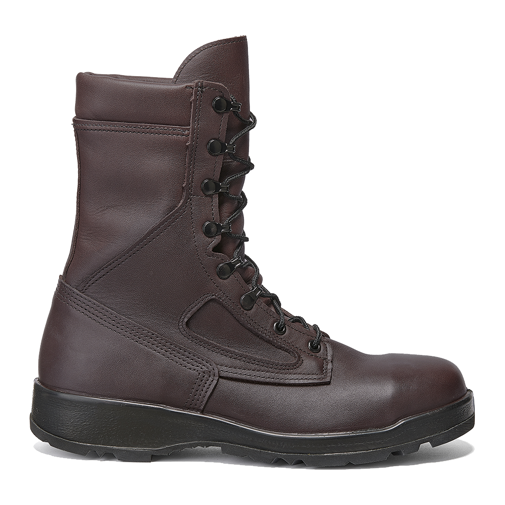 Chocolate Brown Safety Toe Flight Boot USN/USMC - Belleville Boot Co.
