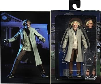 Amazon.com: NECA Back to The Future Ultimate Doc Brown - 7